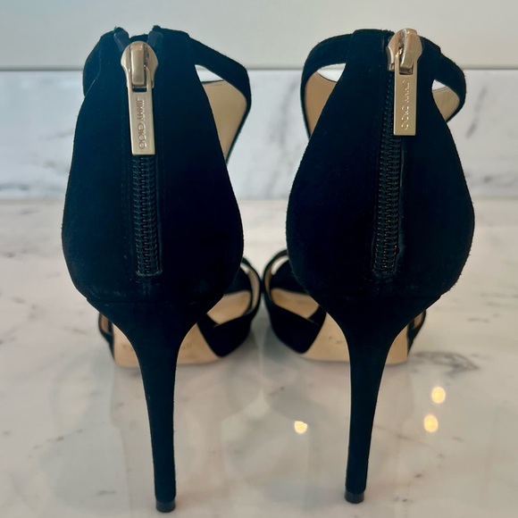 Jimmy Choo Black T-Strap Heels main image 1